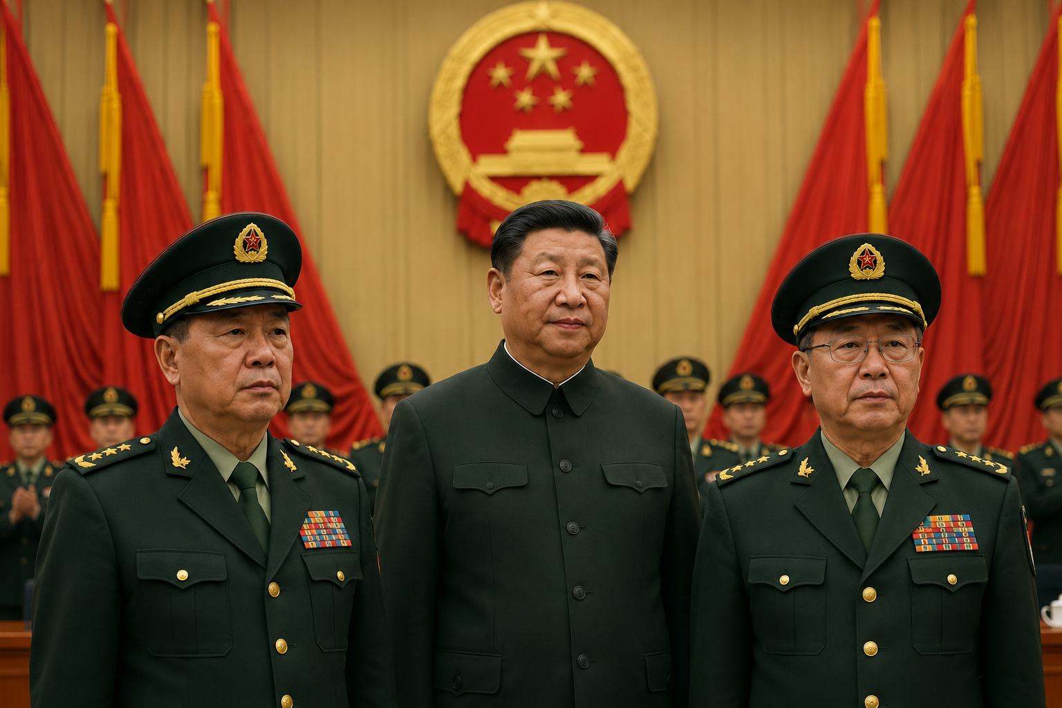 China Removes Two Senior Generals From Top Military Body